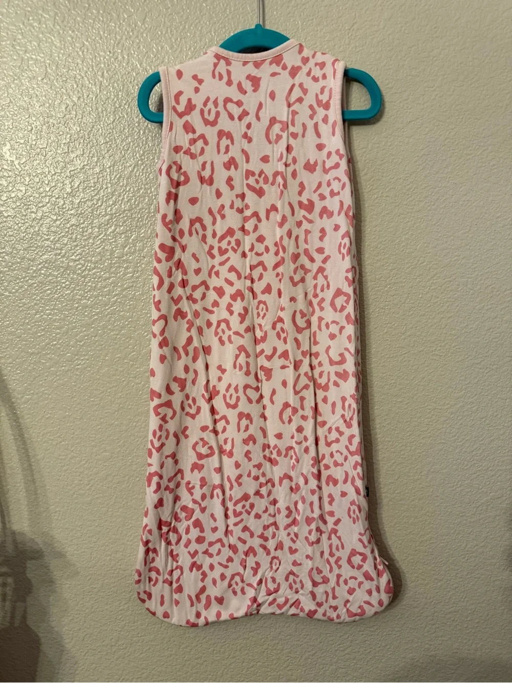 Kyte BABY Pink and White Leopard-Print Sleep Sack